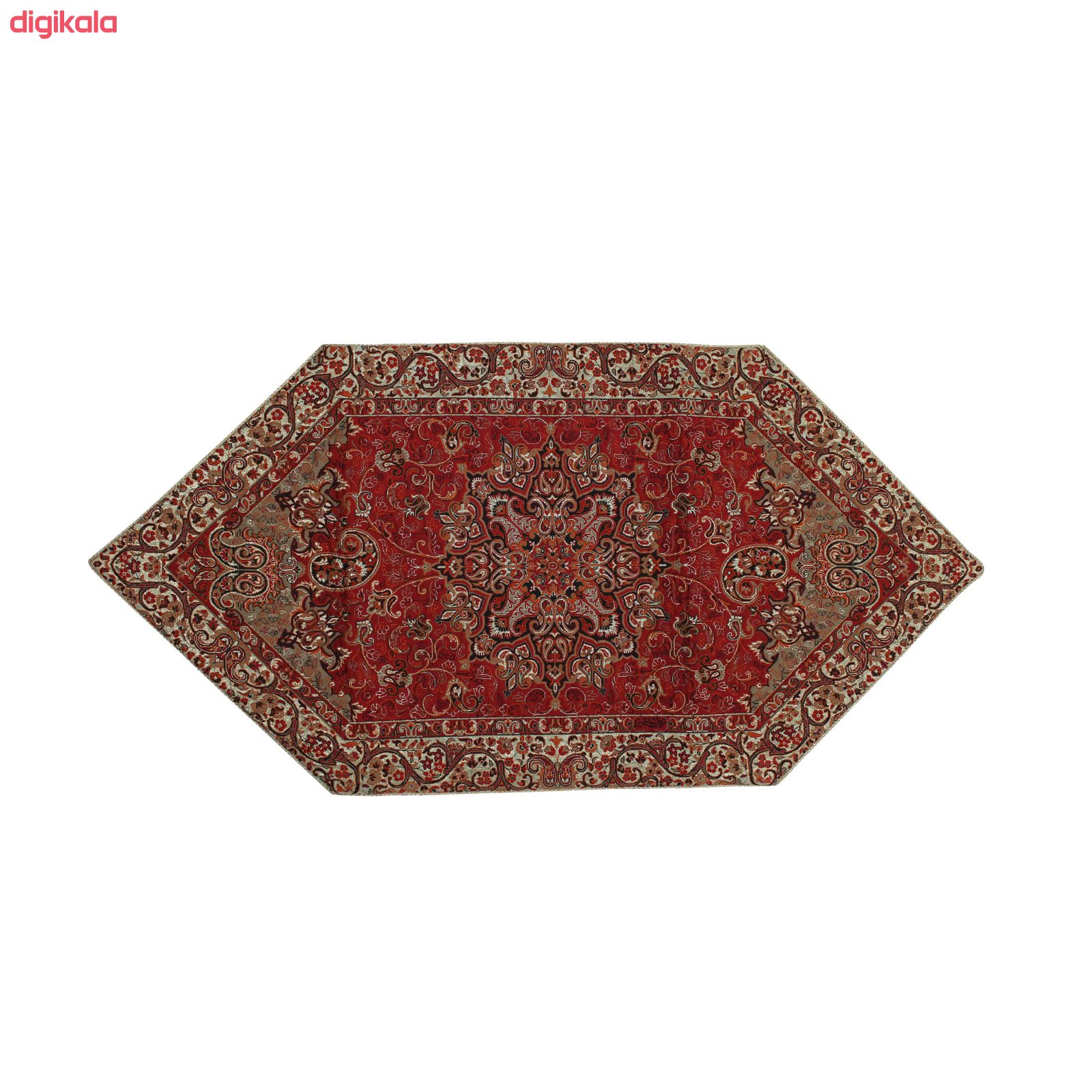ست 5 تیکه رومیزی ترمه سنتی یزد مدل T10_94 main 1 4