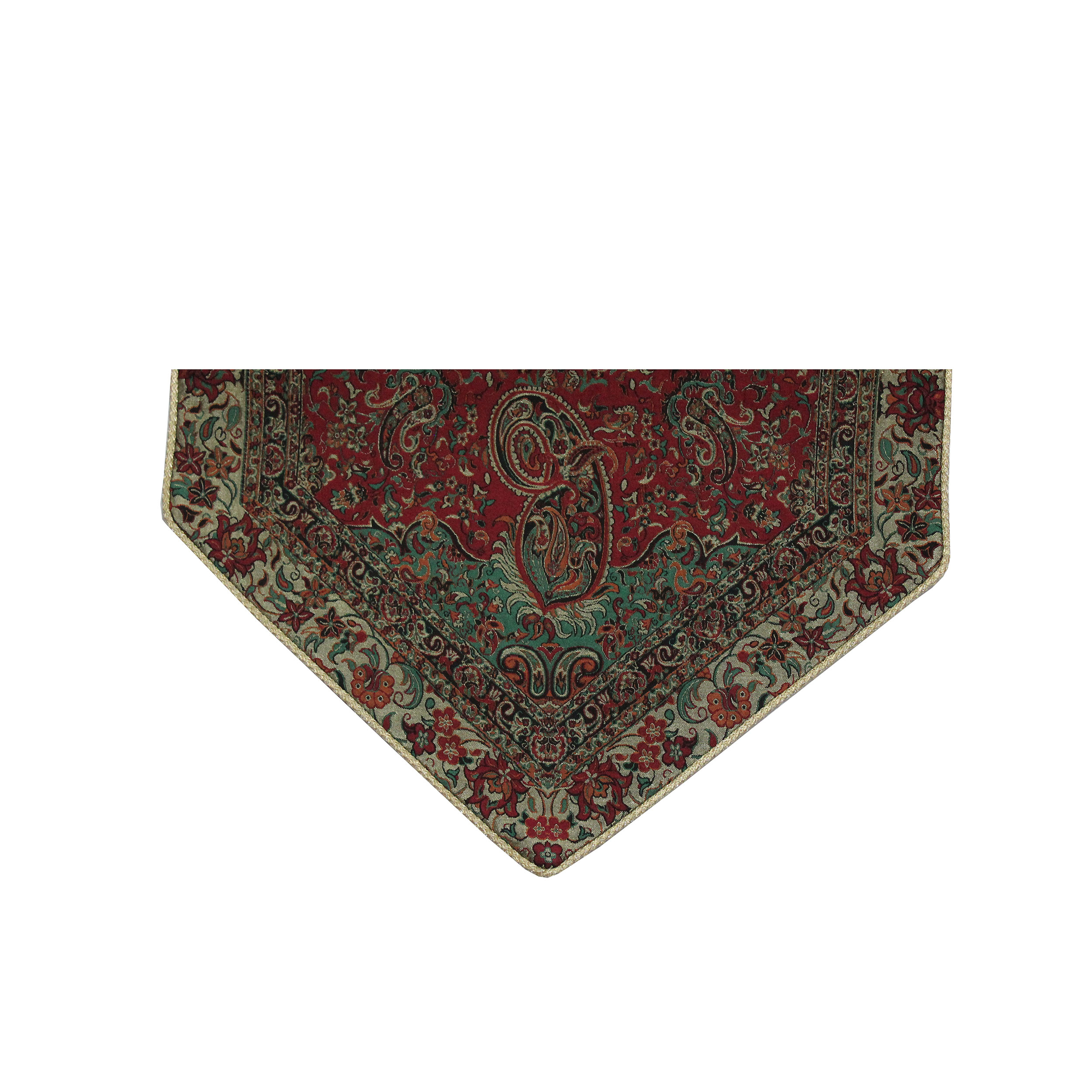  ست 5 تیکه رومیزی ترمه قاجار یزد مدل T13_97