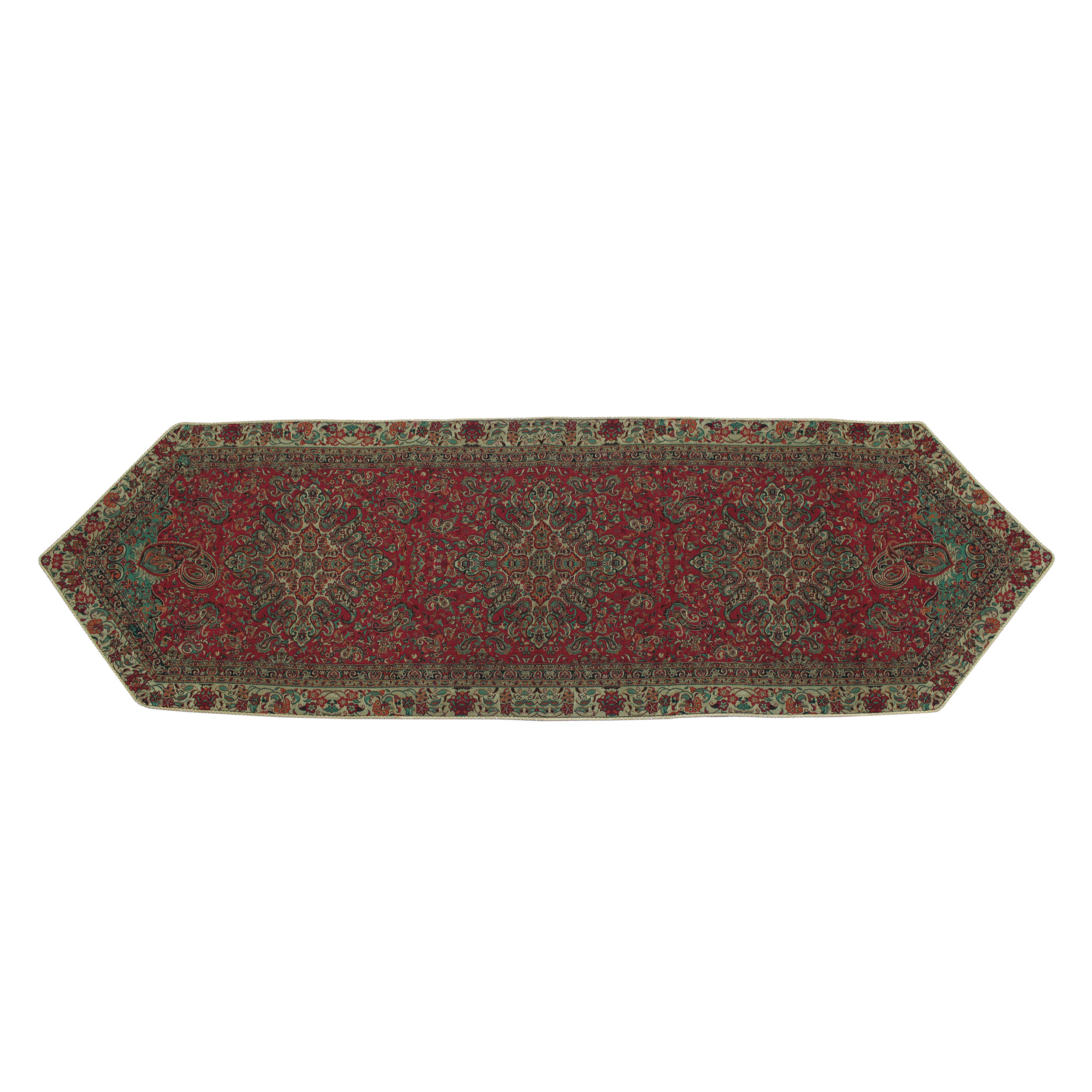  ست 5 تیکه رومیزی ترمه قاجار یزد مدل T13_97