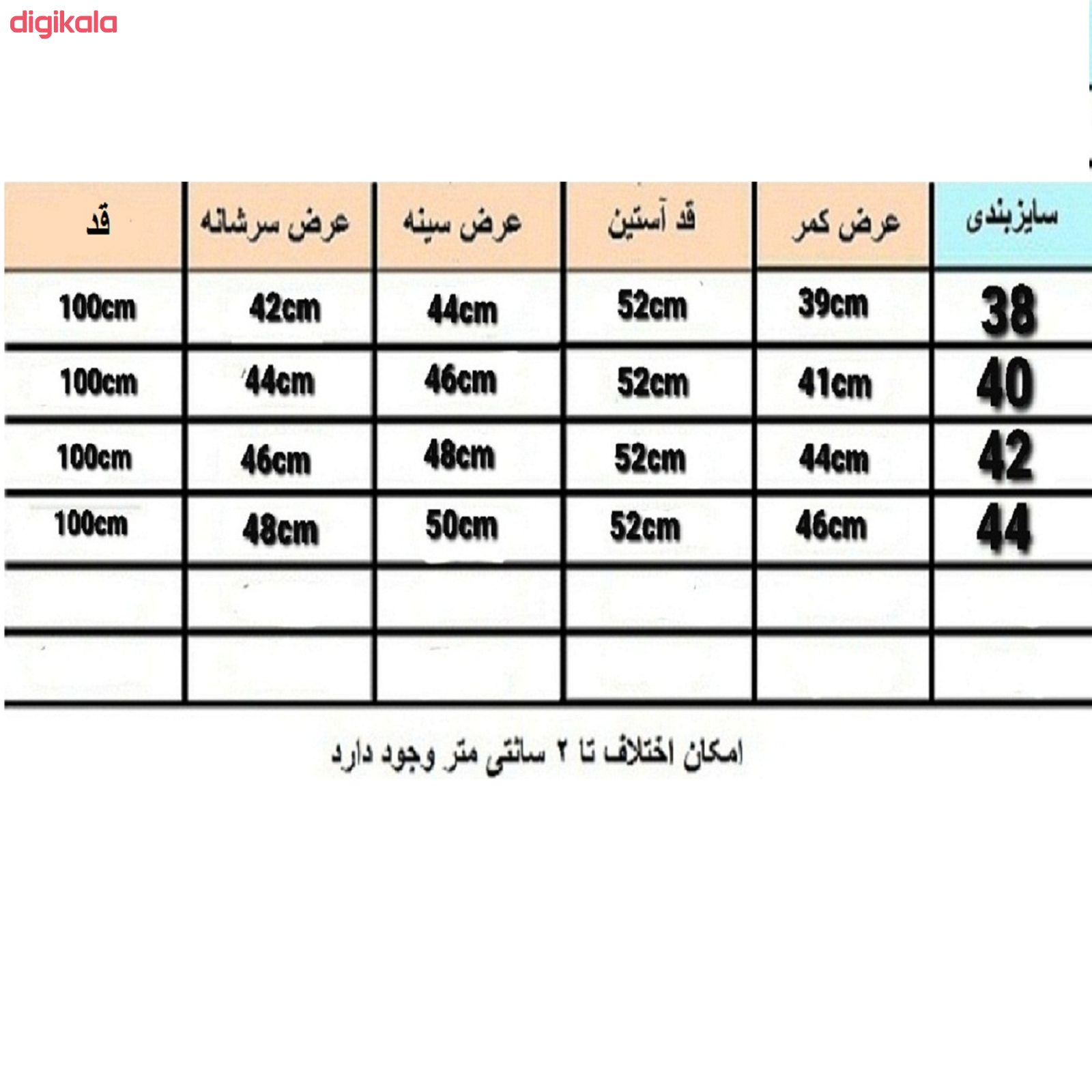 مانتو زنانه امی مدل SA01 main 1 4