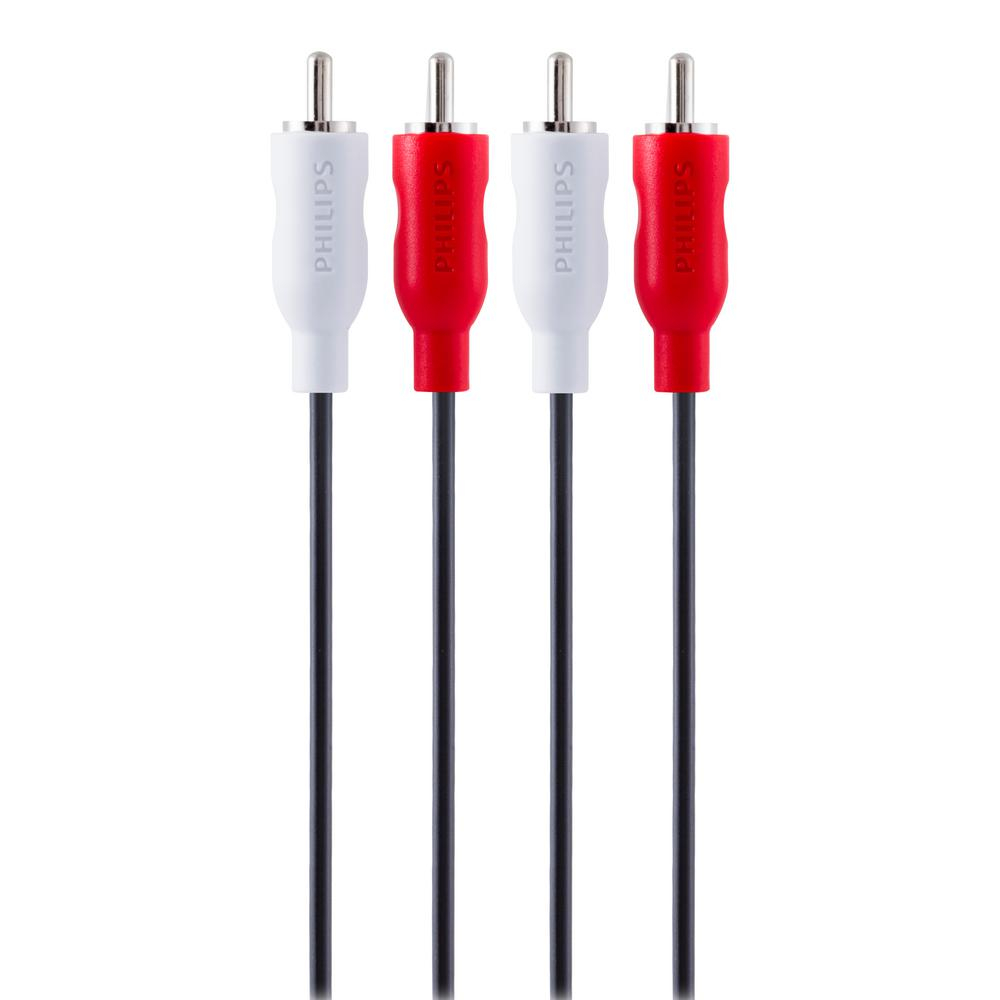 کابل 2 به 2 RCA فیلیپس مدل SWA2102 طول 1.8 متر