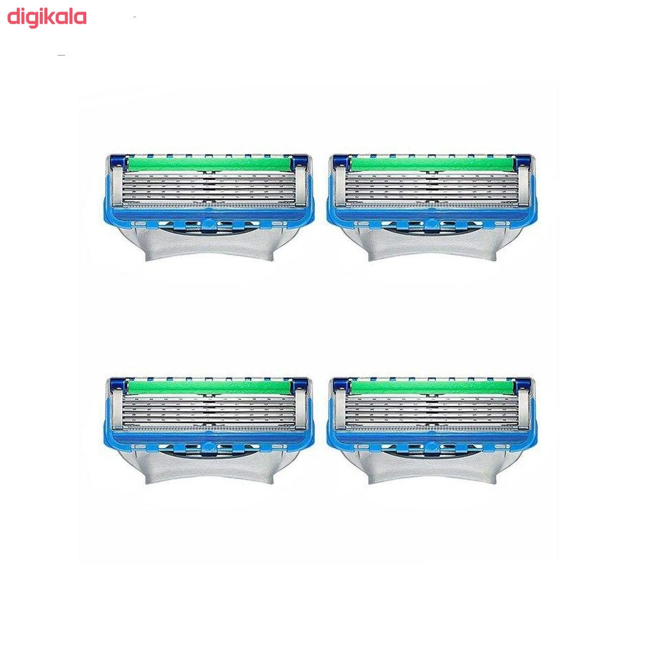 تیغ یدک ژیلت مدل Fusion Proglide بسته 4 عددی main 1 1