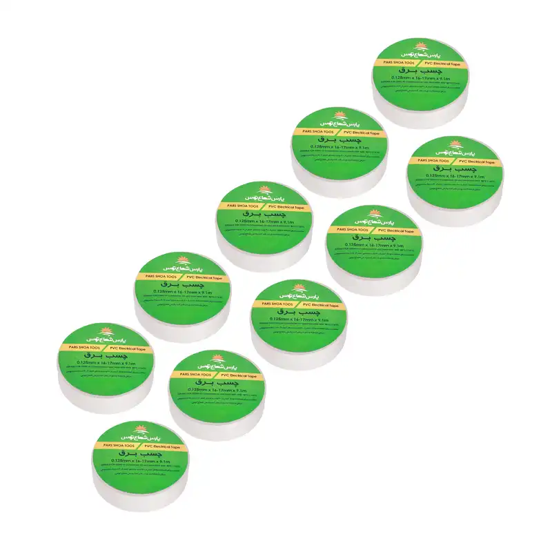 چسب برق پارس شعاع توس مدل PST-W بسته 10عددی