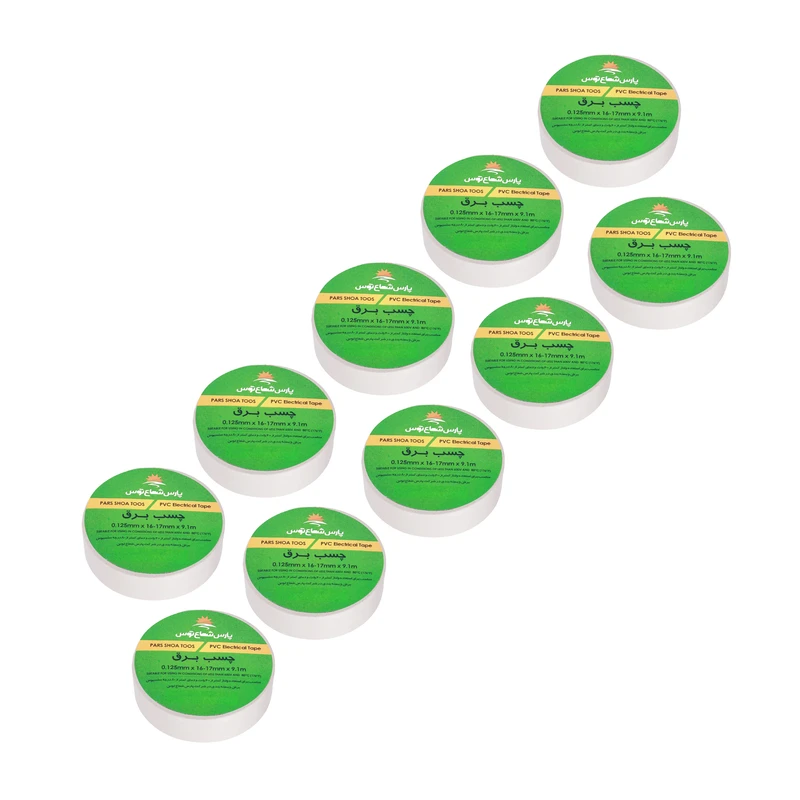 چسب برق پارس شعاع توس مدل PST-W بسته 10عددی