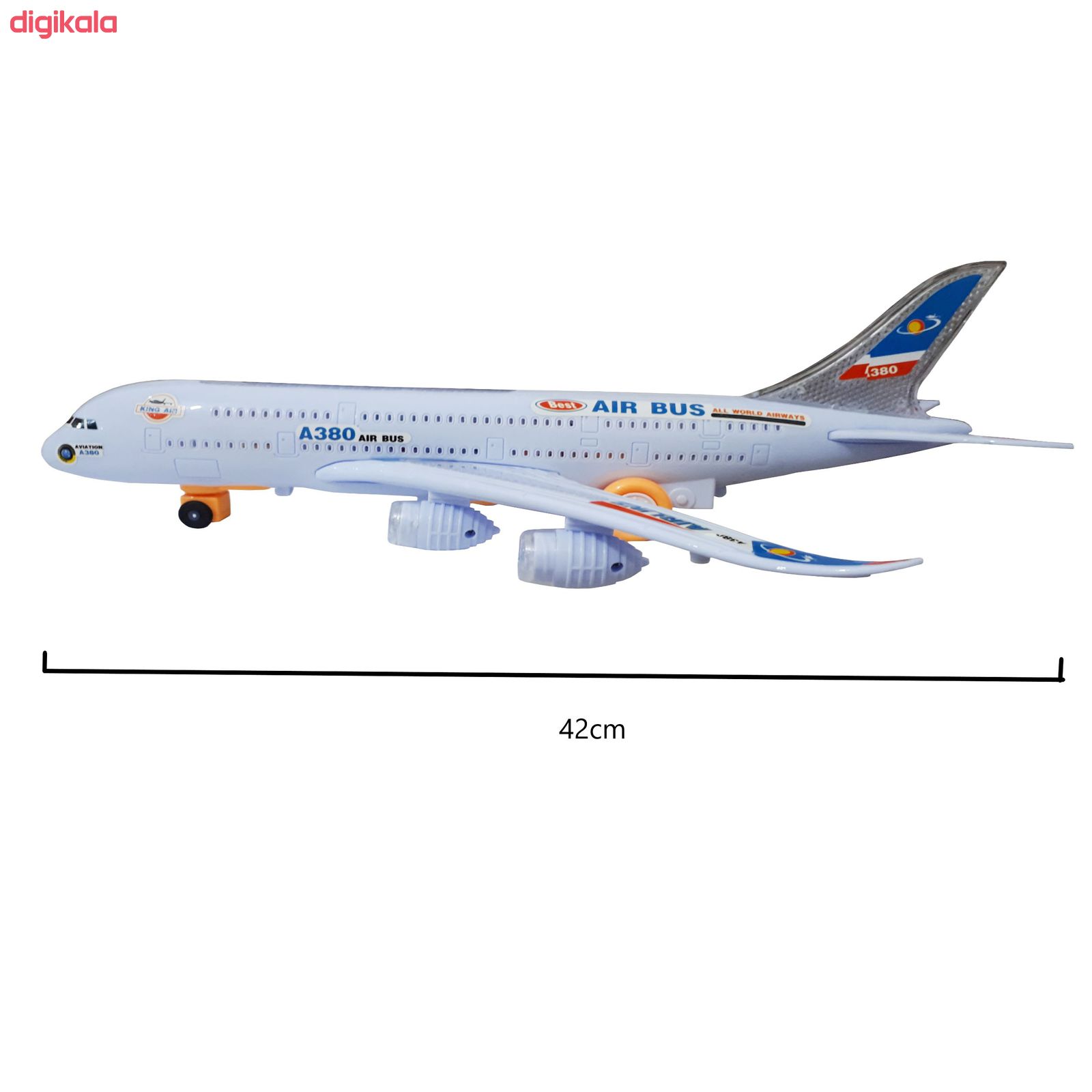هواپیما بازی مدل A380 کد 210