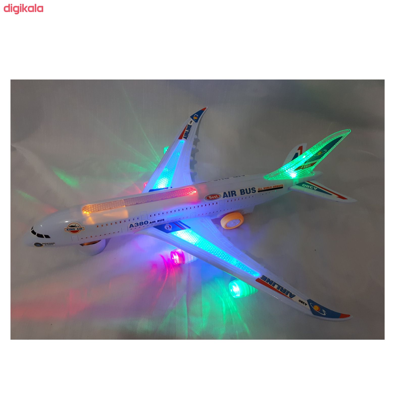 هواپیما بازی مدل A380 کد 210 main 1 3