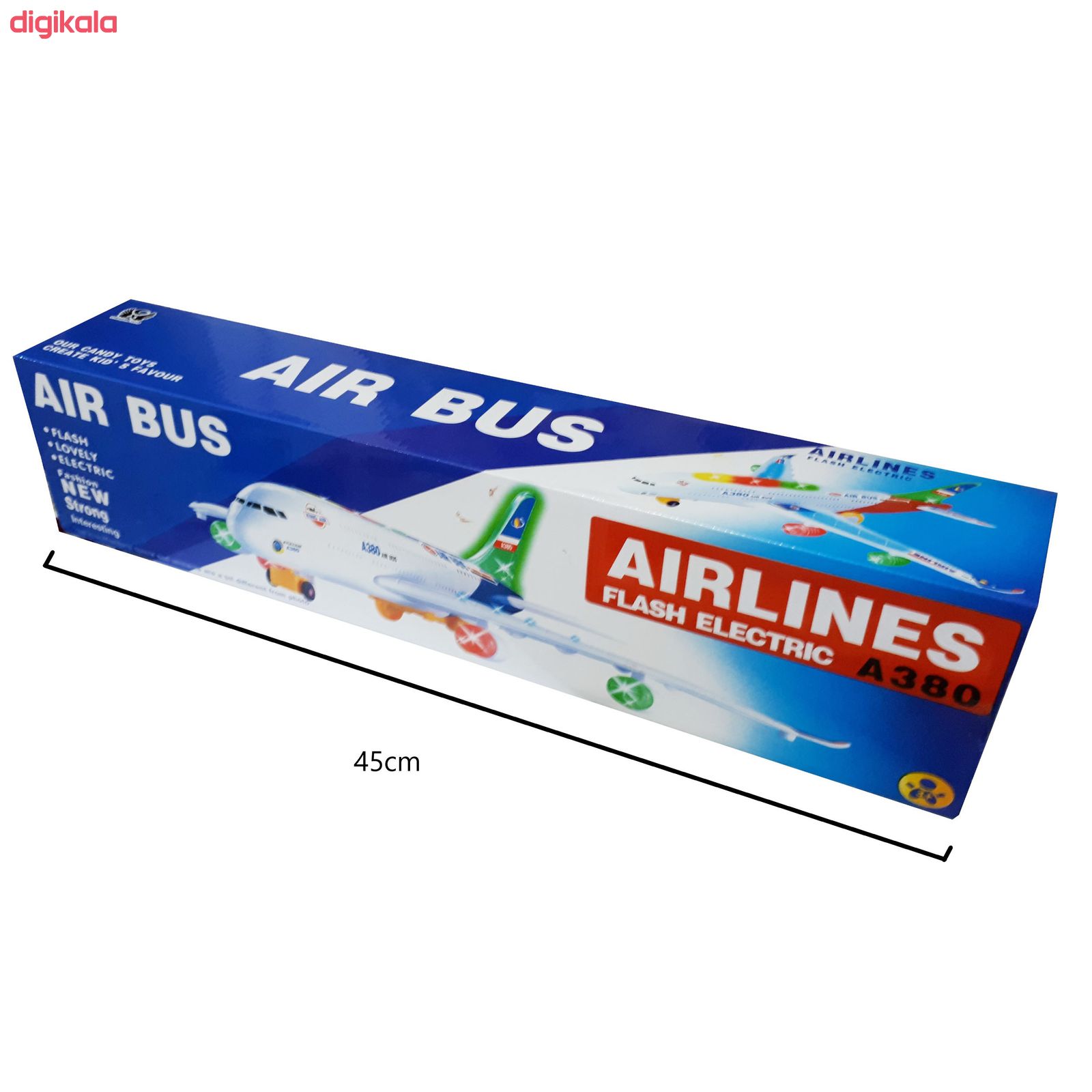هواپیما بازی مدل A380 کد 210 main 1 4