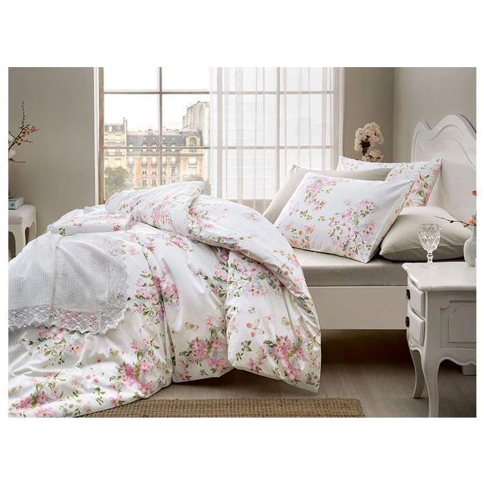 روکش لحاف انگلیش هوم مدل Sakura Garden یک نفره 160x220 سانتی متر