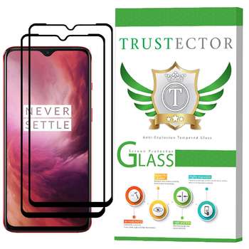 محافظ صفحه نمایش تراستکتور مدل GSS مناسب برای گوشی موبایل OnePlus 7 بسته 2 عددی
