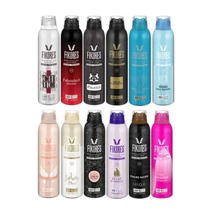 اسپری خوشبو کننده بدن فیکورس مدل 62 حجم 200 میلی لیتر مجموعه 12 عددی