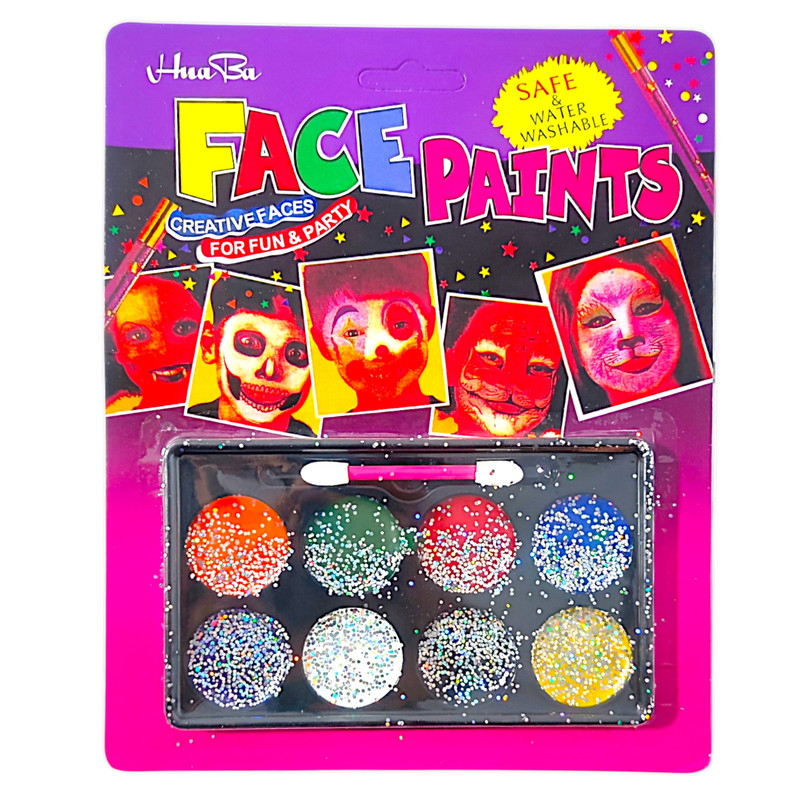 رنگ گریم صورت کد S-5606 مجموعه 8 عددی