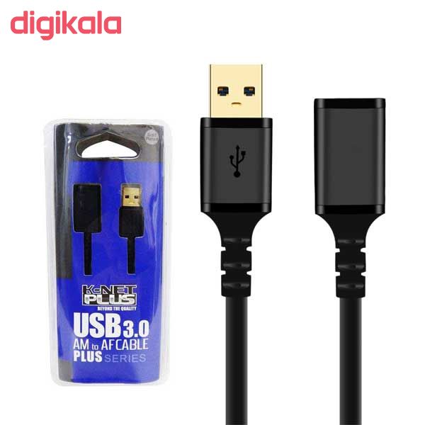 کابل افزایش طول usb3.0 کی نت پلاس مدل KP-C4022 طول 3 متر main 1 1