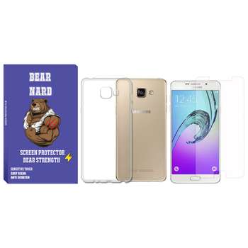 کاور مدل CLB-001 مناسب برای گوشی موبایل سامسونگ Galaxy A510/A5 2016 به همراه محافظ صفحه نمایش برنارد
