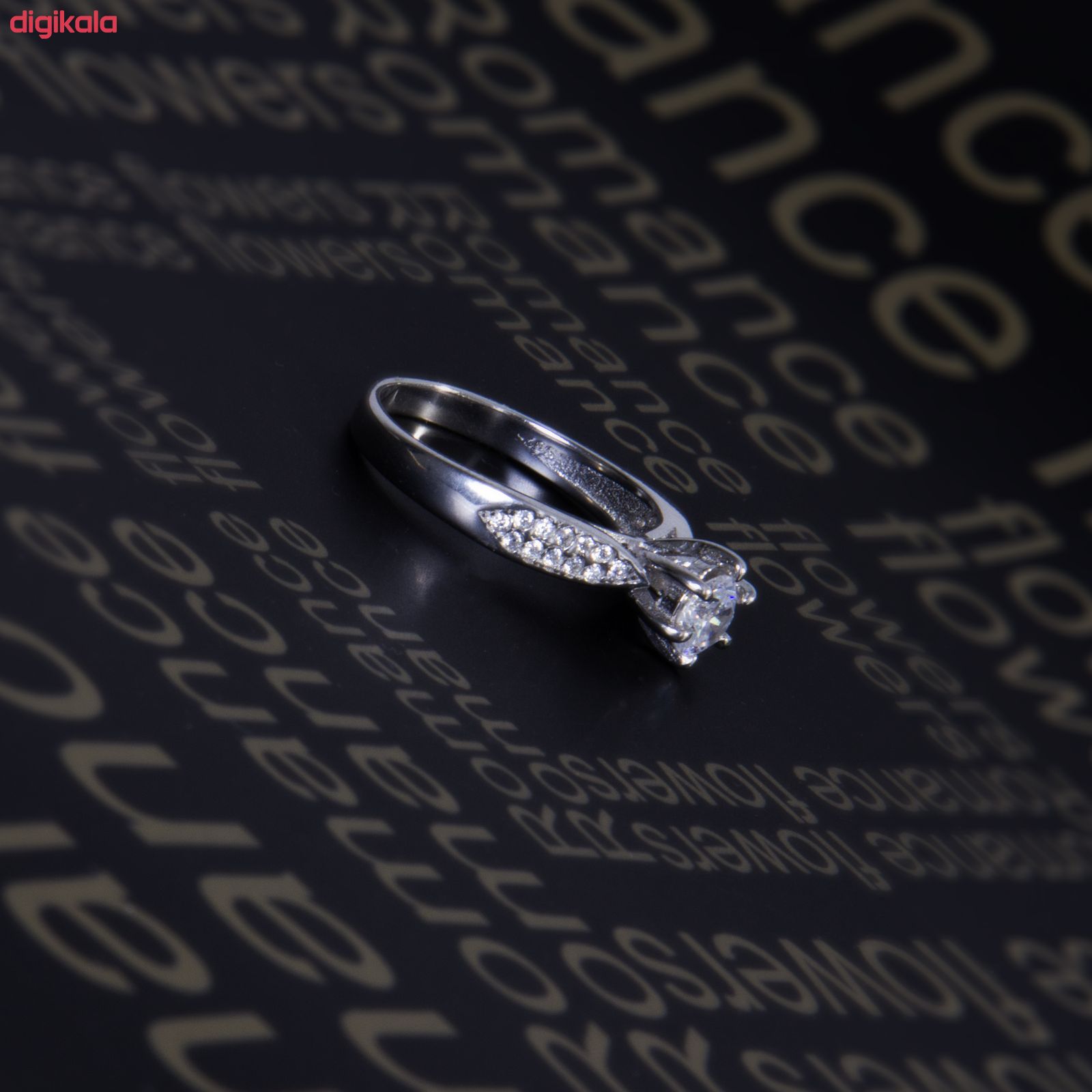 انگشتر نقره زنانه کد AWR_044 main 1 4
