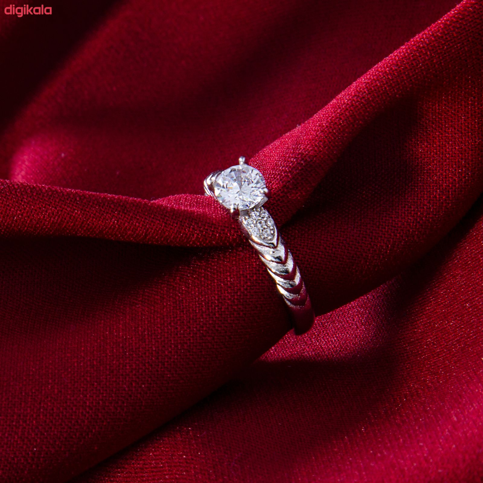 انگشتر نقره زنانه کد AWR_047 main 1 1