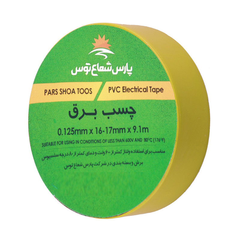 چسب برق پارس شعاع توس مدل PST-Y بسته 10عددی چسب برق پارس شعاع توس مدل PST-Y بسته 10عددی