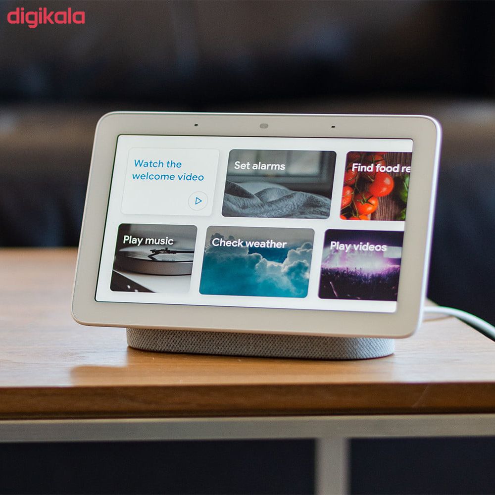 دستیار صوتی گوگل مدل Google Home Hub main 1 6