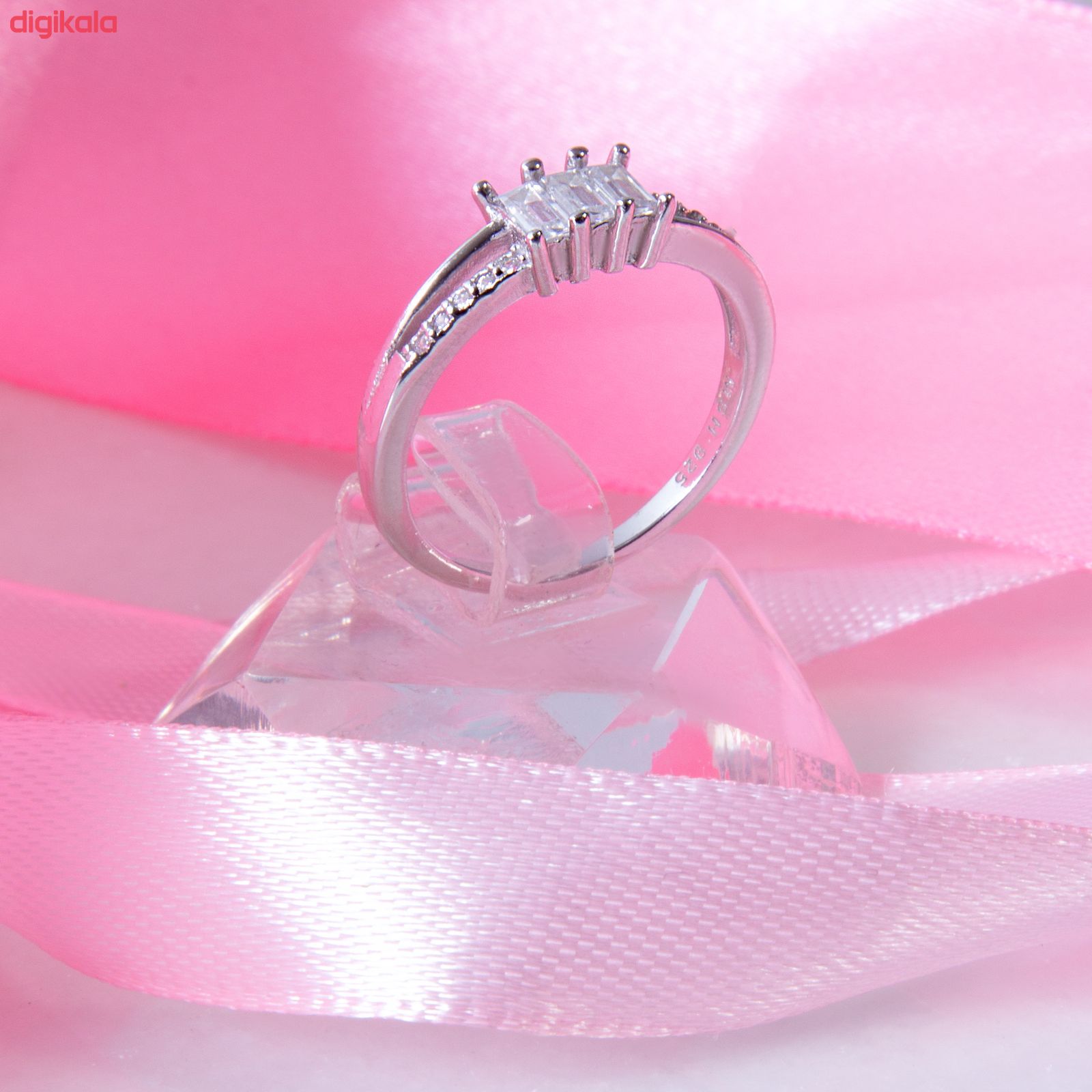 انگشتر نقره زنانه کد AWR_051 main 1 3