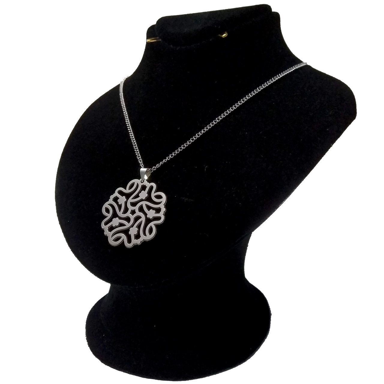 گردنبند نقره زنانه کد 8102 -  - 2