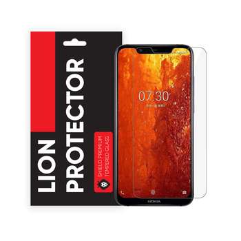محافظ صفحه نمایش شیلد مدل Lion GLS مناسب برای گوشی موبایل نوکیا 8.1