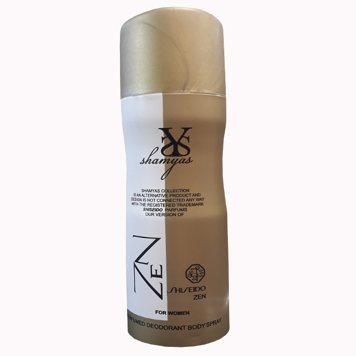 اسپری خوشبو کننده بدن زنانه شمیاس مدل ُShiseido Zen حجم 200 میلی لیتر