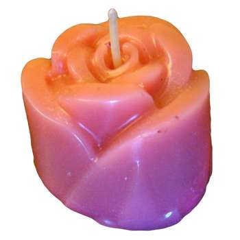 شمع طرح گل کد flower102