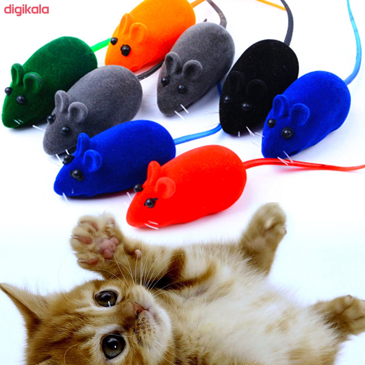  اسباب بازی گربه مدل Ratty Squeak