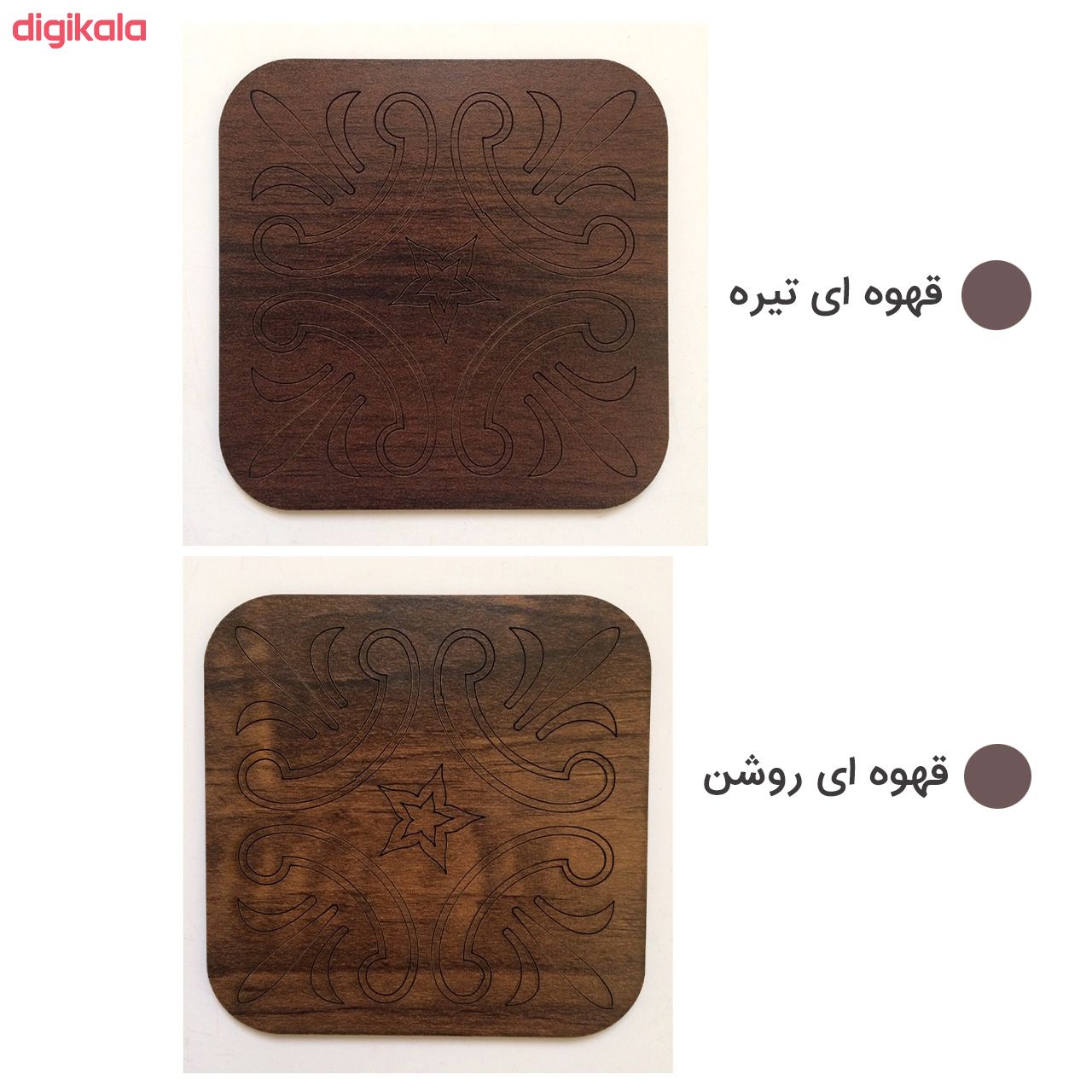 زیر لیوانی مدل 6z005b بسته 6 عددی main 1 5