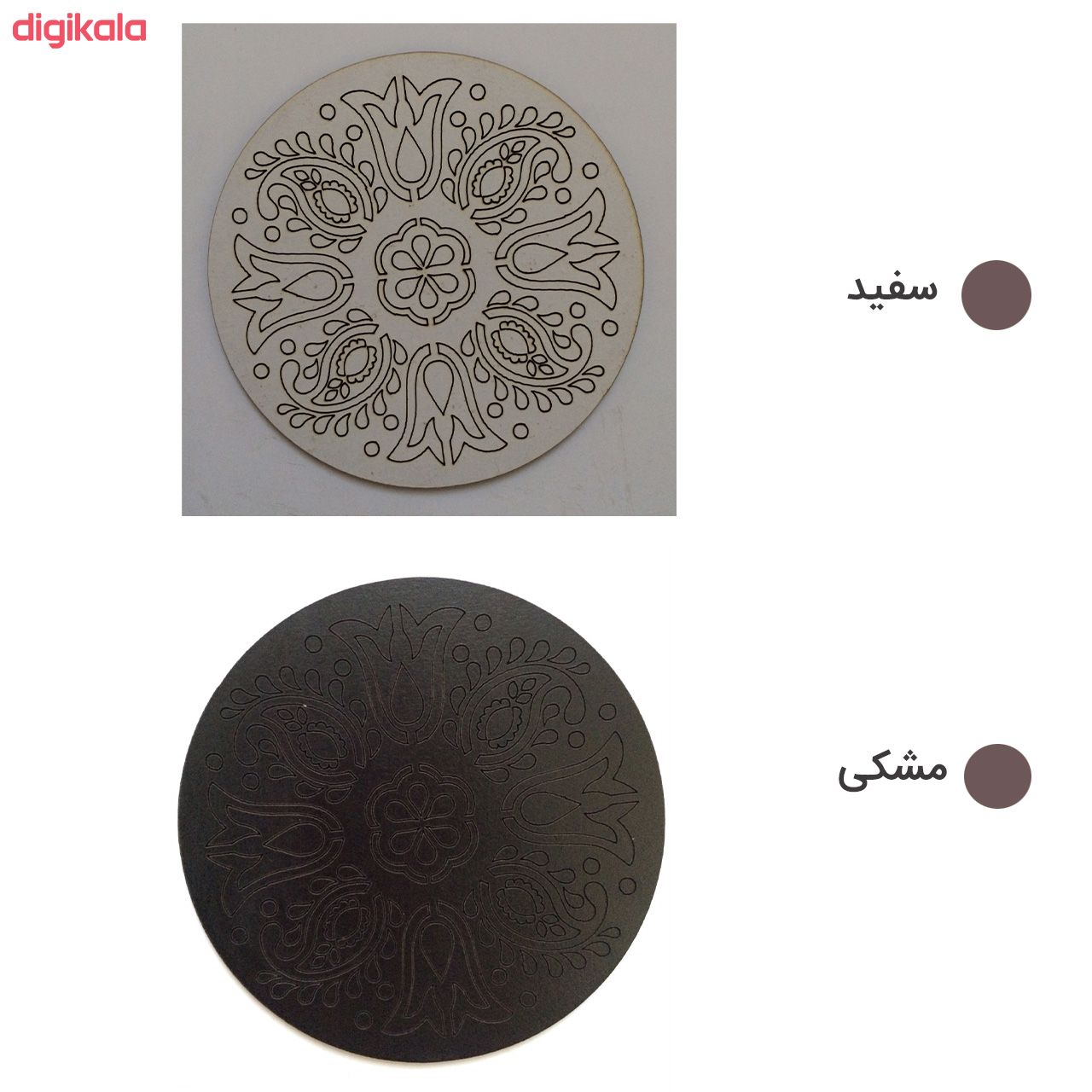 زیر لیوانی مدل 13z001b بسته 6 عددی main 1 4