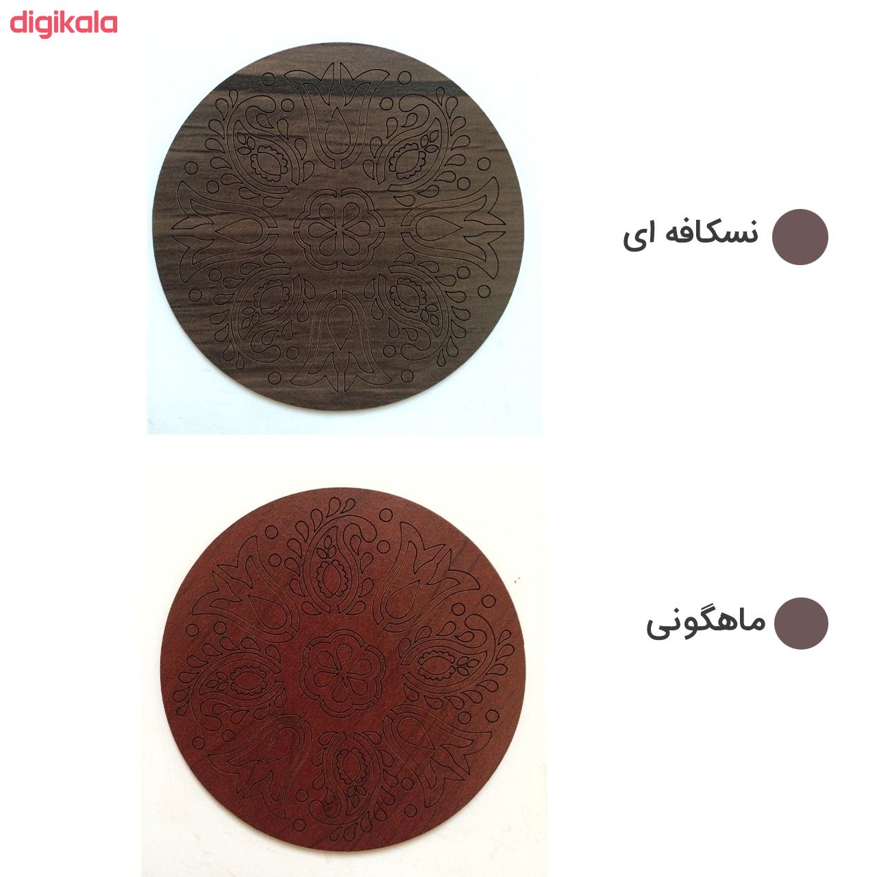 زیر لیوانی مدل 13z001b بسته 6 عددی main 1 2
