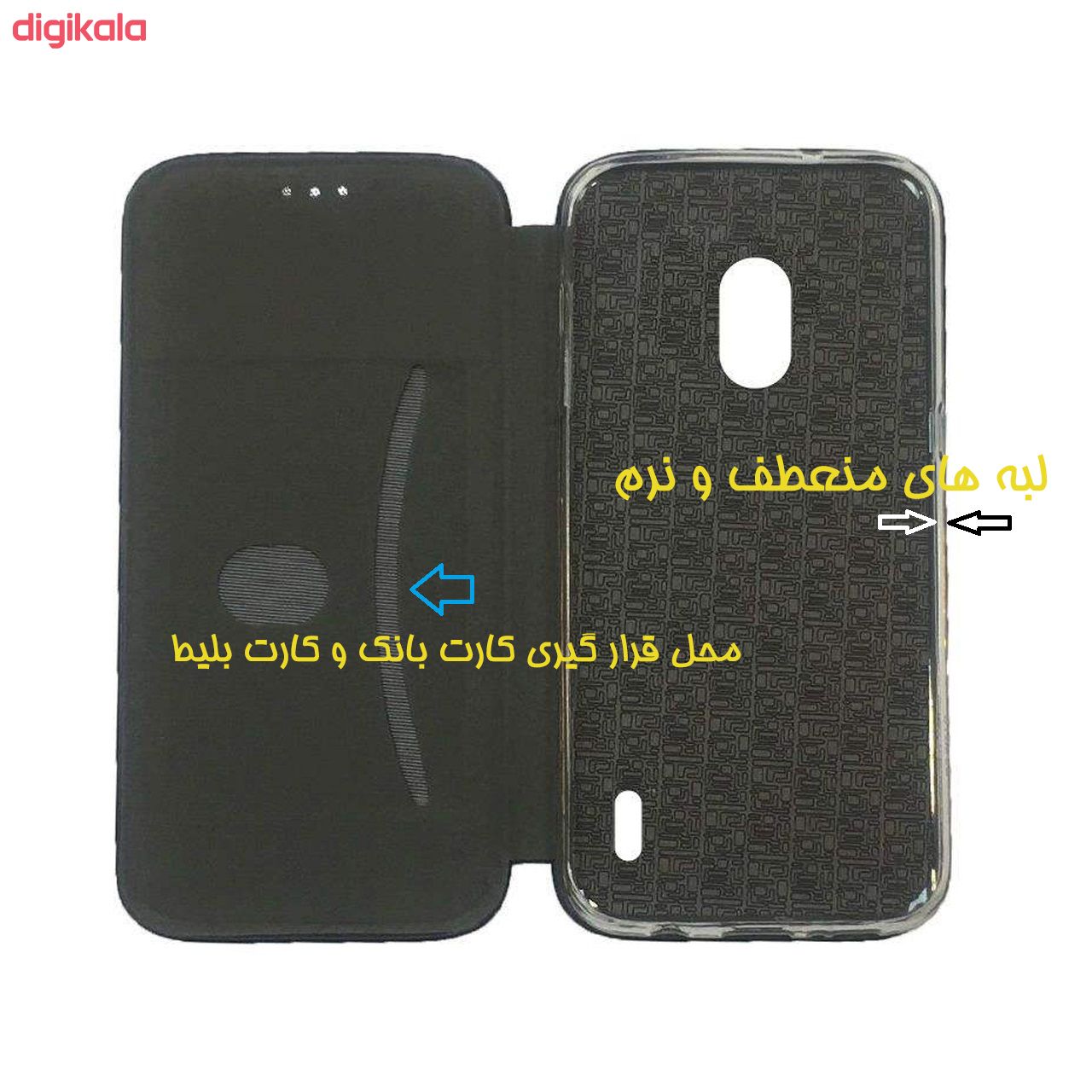 کیف کلاسوری اینفینیتی مدل INFCLPLS مناسب برای گوشی موبایل نوکیا 2.2 main 1 2