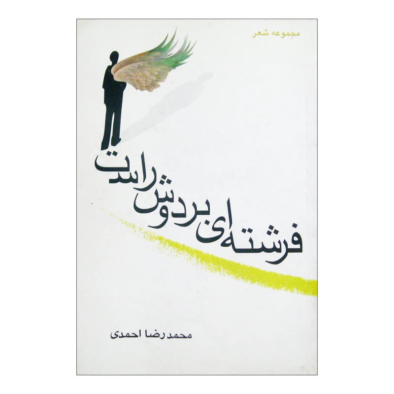 کتاب فرشته ای بر دوش راست اثر محمدرضا احمدی انتشارات نامه مهر 