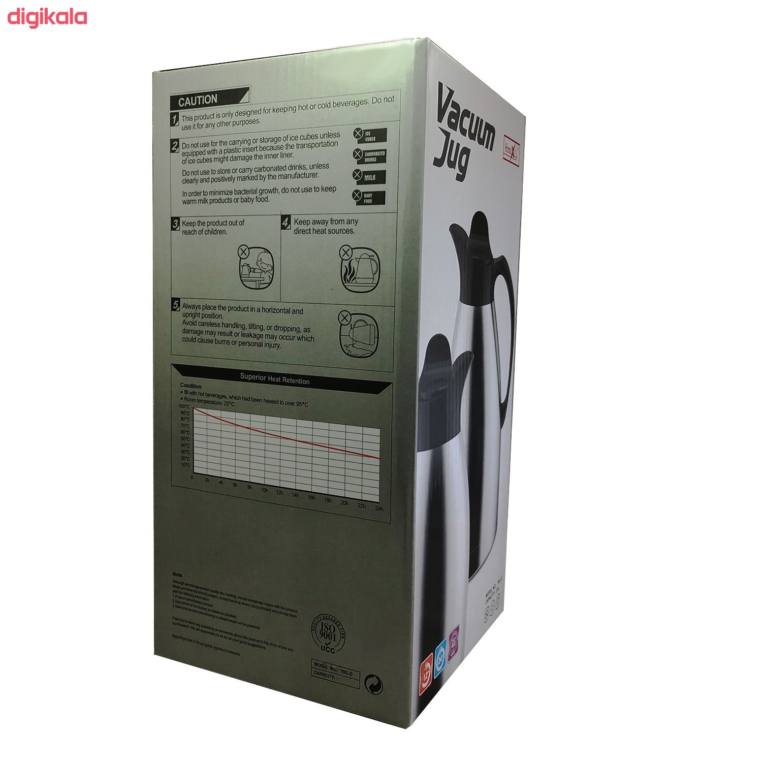 فلاسک هومکس مدل TSC-D گنجایش 2 لیتر main 1 5