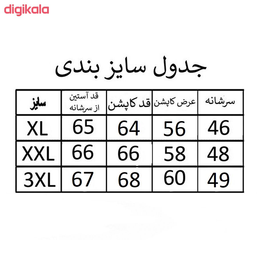 کاپشن مردانه نورث فیس کد 0876 main 1 3