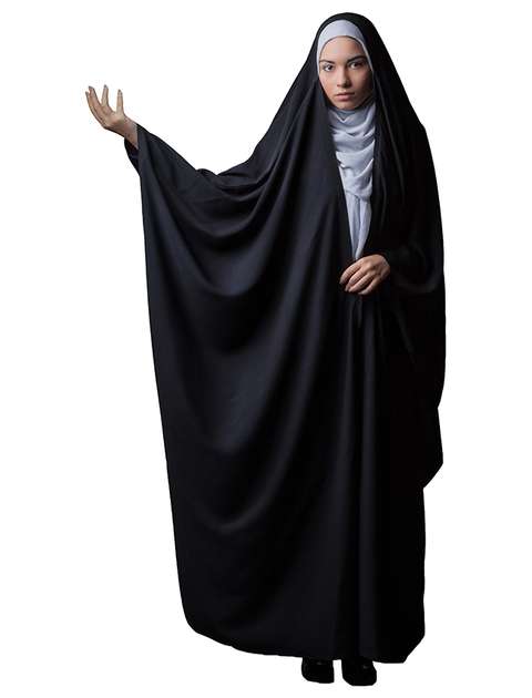 چادر جده حجاب فاطمی مدل عبائی کد Jor 1045