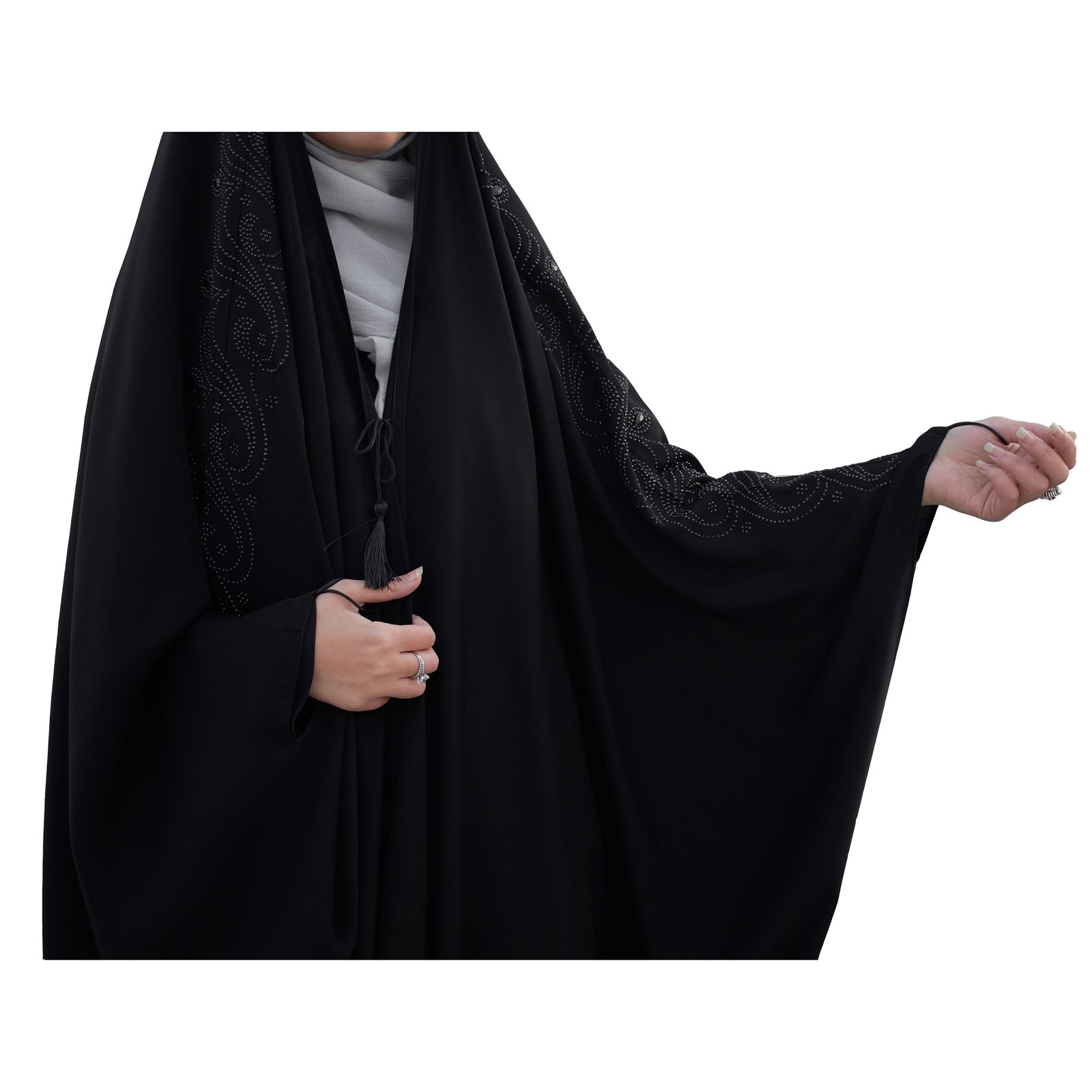 چادر حجاب فاطمی مدل اسرا کد Kan 1048 -  - 4