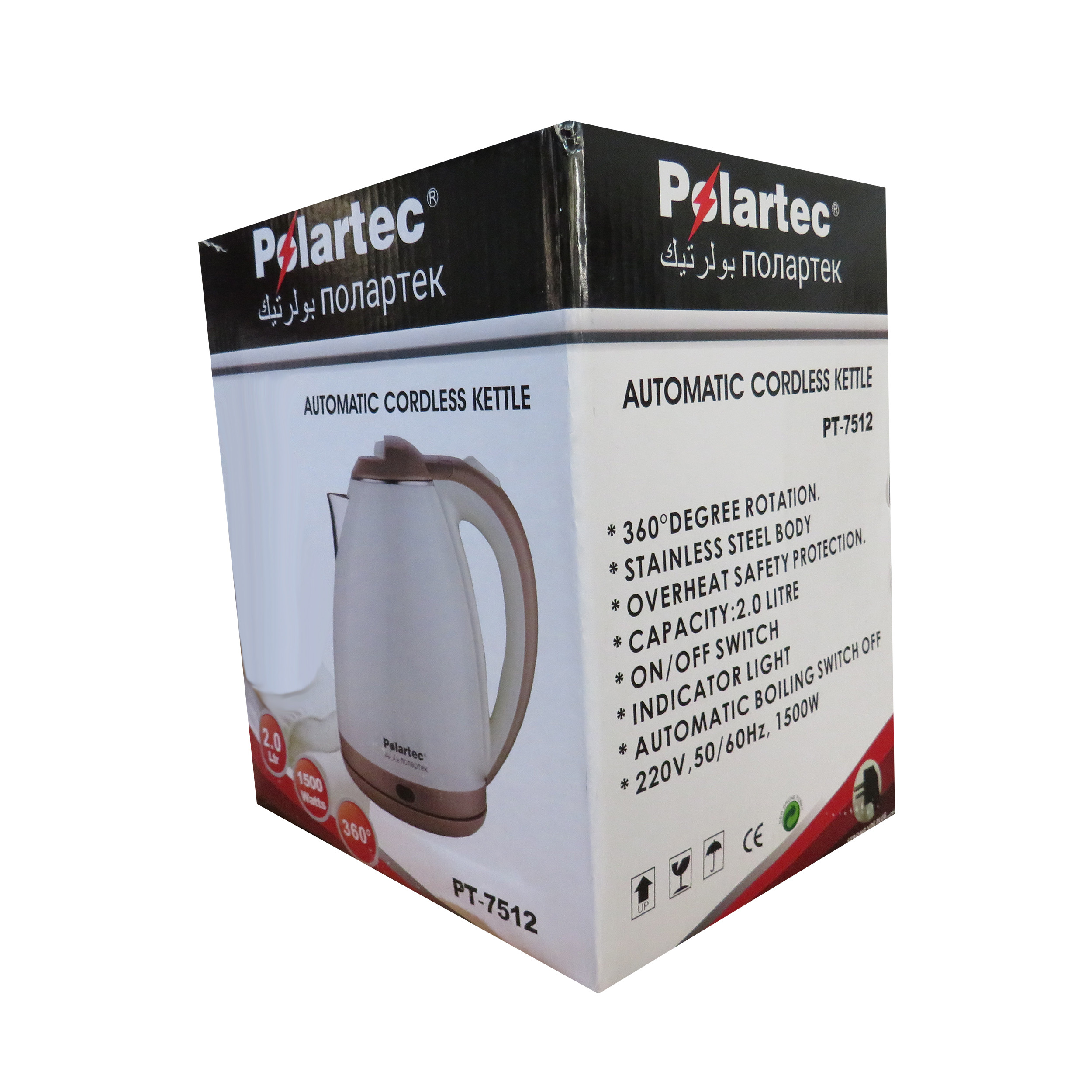 کتری برقی پلارتک مدل PT-7512