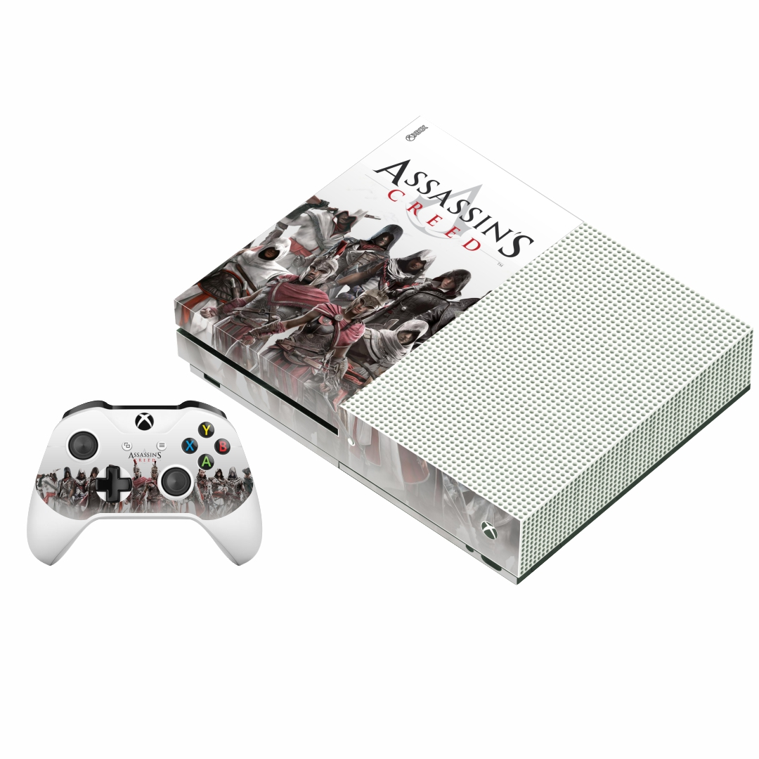 برچسب ایکس باکس وان اس پلی اینفینی مدل Assassin's Creed به همراه برچسب دسته