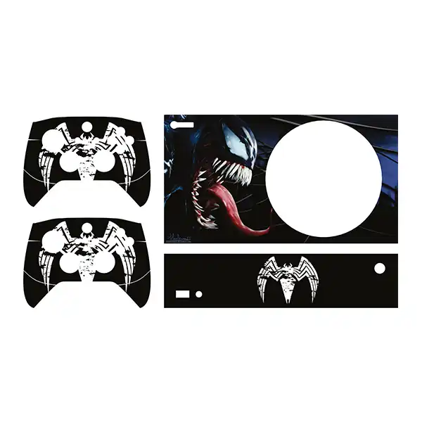 برچسب کنسول بازی ایکس باکس series s مدل Venom کد 1 مجموعه 4 عددی