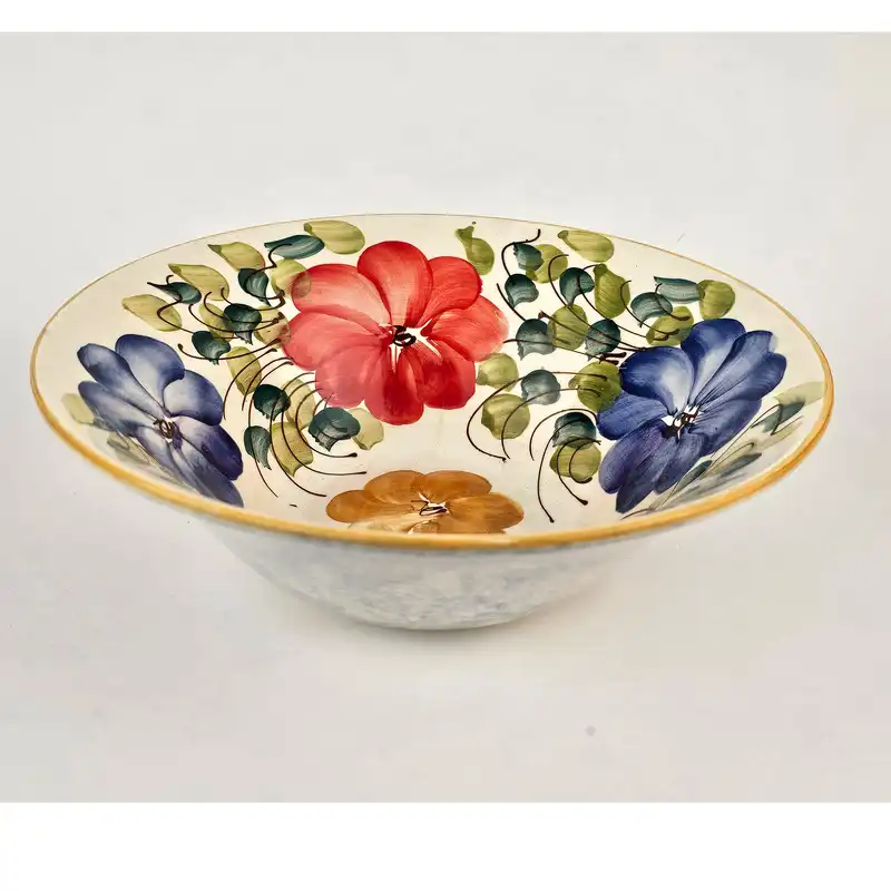 کاسه سرامیکی مدل سالاد خوری طرح گل رز