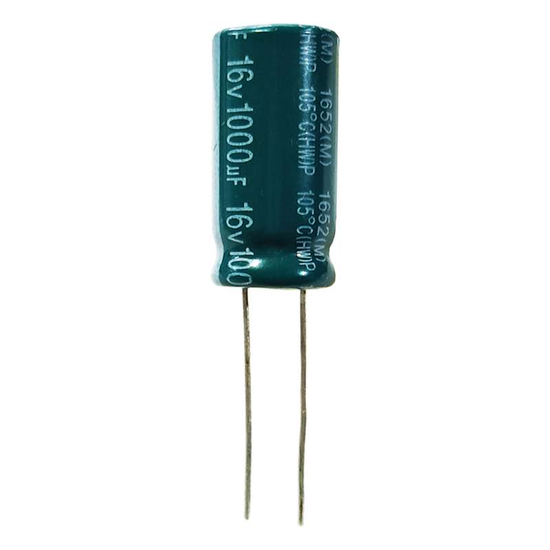 خازن 1000 میکروفاراد 16 ولت تایکون مدل BK16 بسته 20 عددی