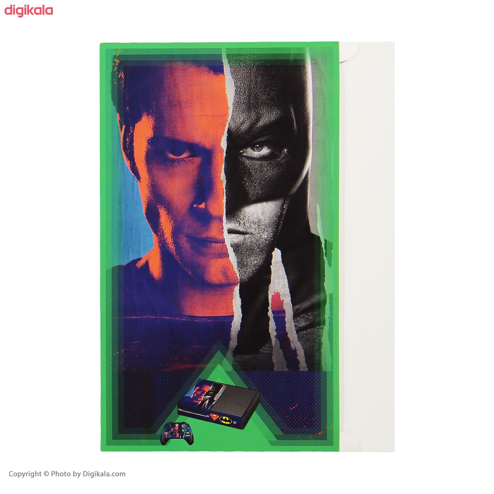 برچسب ایکس باکس وان پلی اینفینی مدل Batman v Superman