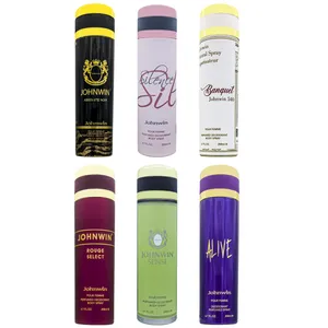 اسپری خوشبو کننده بدن زنانه جانوین مدل J6 حجم 200 میلی لیتر مجموعه 6 عددی