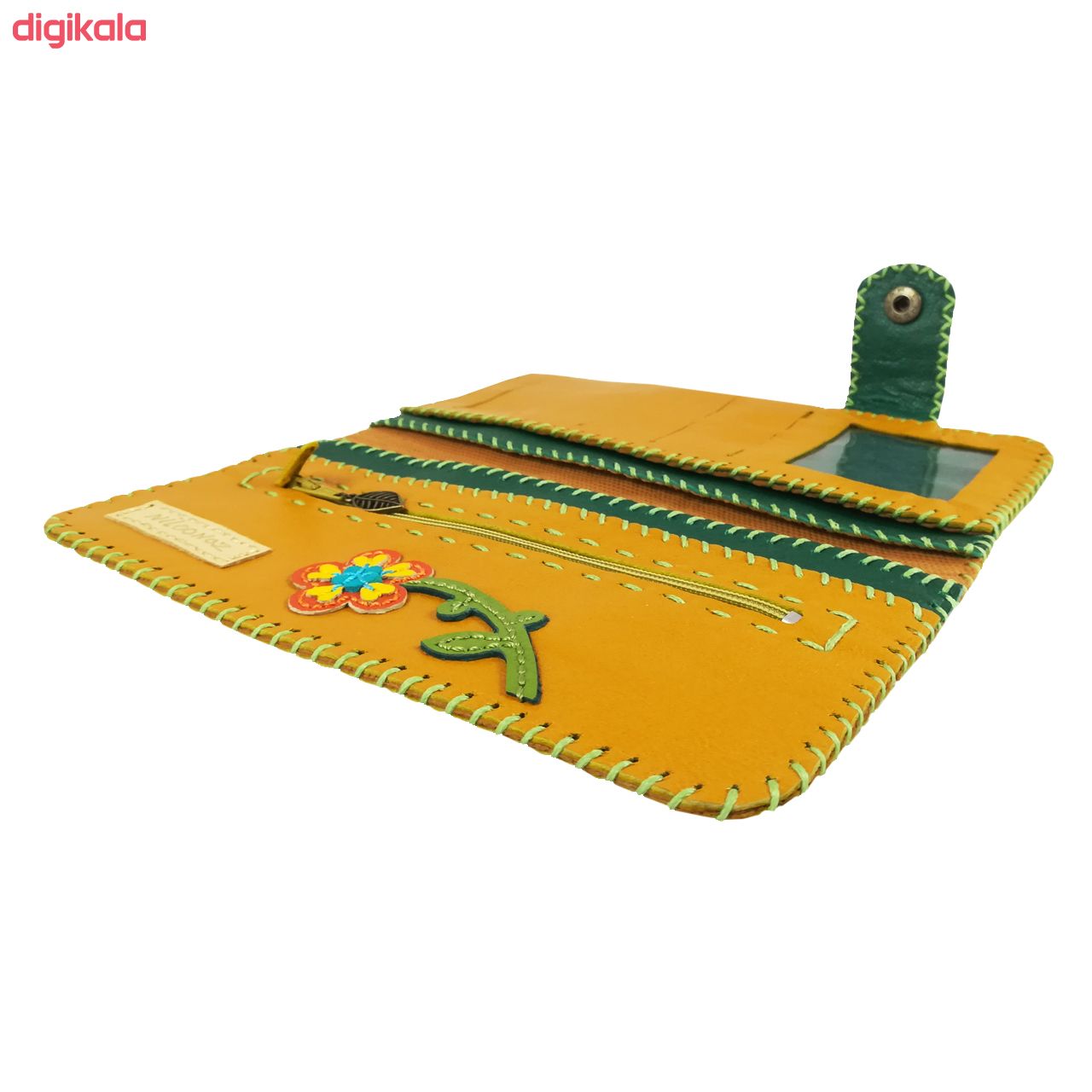 کیف پول چرمی آسمان گالریا مدل فاخر main 1 2