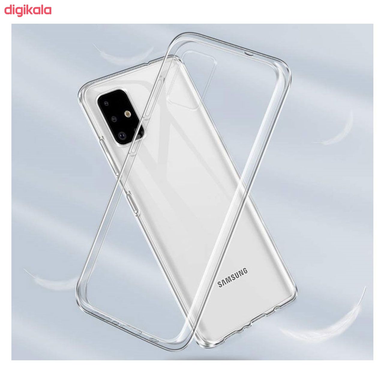 کاور هورس مدل BLK مناسب برای گوشی موبایل سامسونگ Galaxy A71 به همراه محافظ صفحه نمایش هورس مدل UCC main 1 2