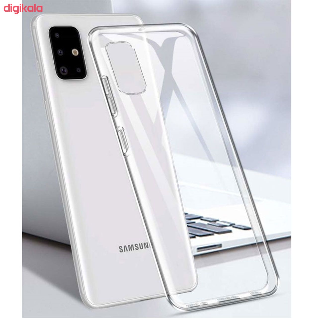 کاور هورس مدل BLK مناسب برای گوشی موبایل سامسونگ Galaxy A71 به همراه محافظ صفحه نمایش هورس مدل UCC main 1 3