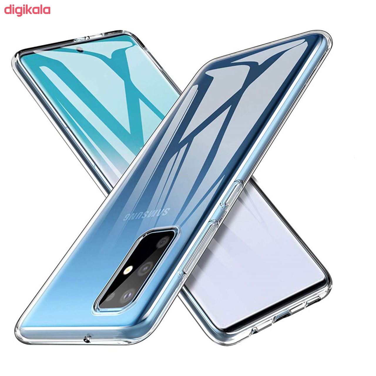 کاور هورس مدل BLK مناسب برای گوشی موبایل سامسونگ Galaxy A71 به همراه محافظ صفحه نمایش هورس مدل UCC main 1 6