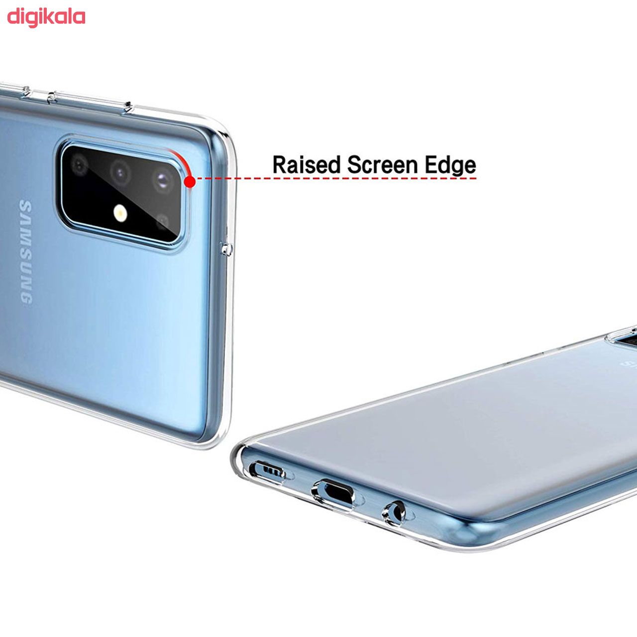 کاور هورس مدل BLK مناسب برای گوشی موبایل سامسونگ Galaxy A71 به همراه محافظ صفحه نمایش هورس مدل UCC main 1 9