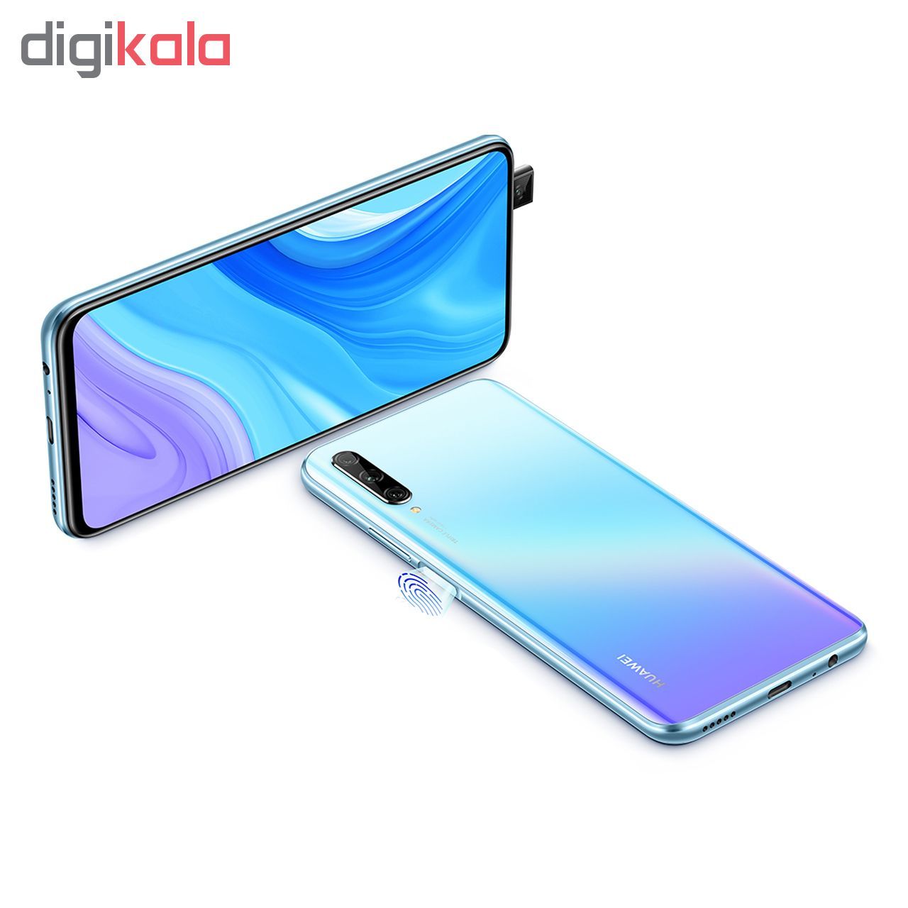 گوشی موبایل هوآوی مدل Y9s STK-L21 دو سیم کارت ظرفیت 128 گیگابایت به همراه هدفون هوآوی مدل FreeLace main 1 8