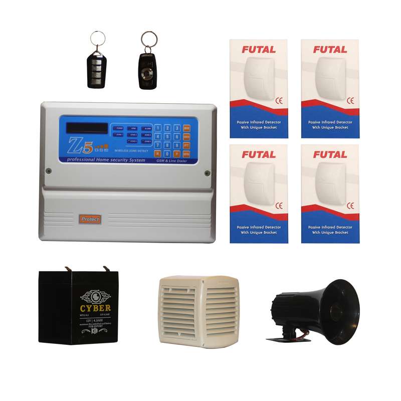 دزدگیر اماکن پروتکت مدل PG+4P